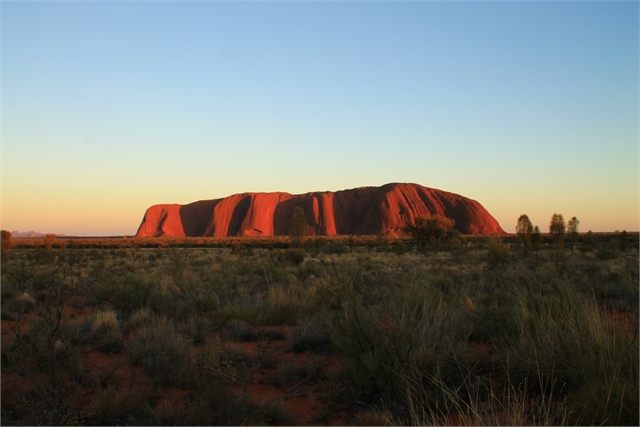 Uluru-Sonnenaufgang